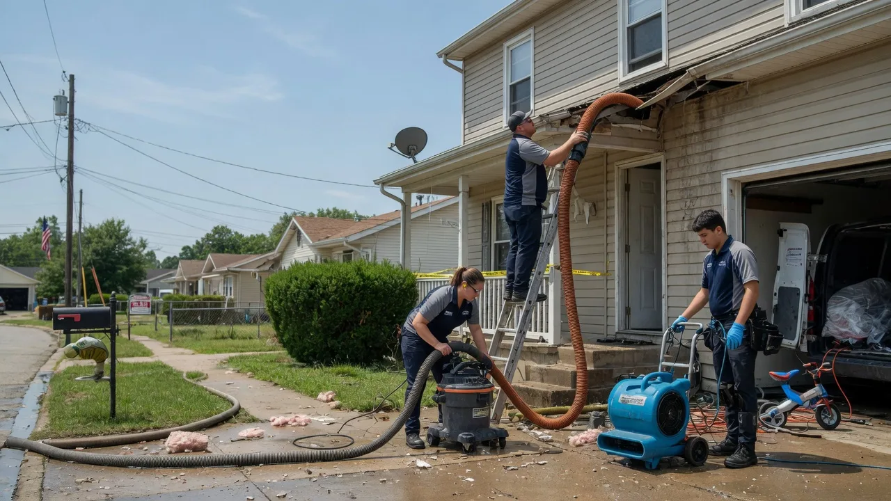 Water Damage Restoration in Thorndale, PA near me